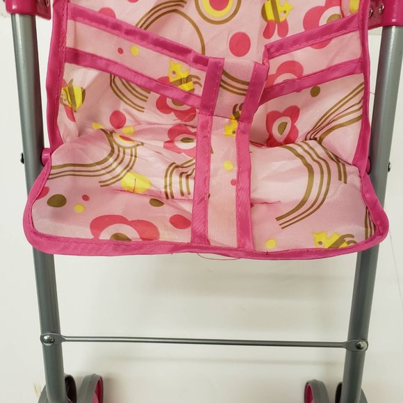 New Doll Stroller (Floral) - Picture 4 of 16